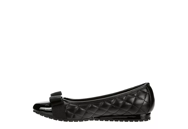 Ak Anne Klein Womens Gianna-q Flat - Black - Image 4