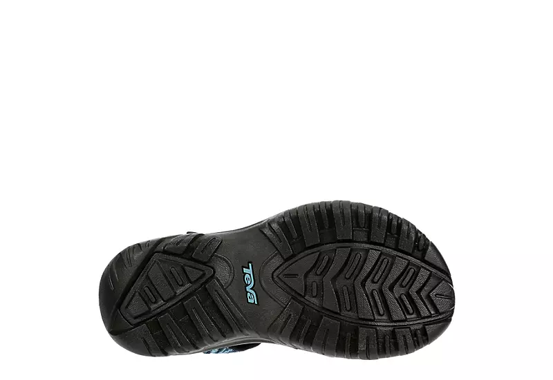 Teva Womens Hurricane 4 Outdoor Sandal - Blue - Image 7