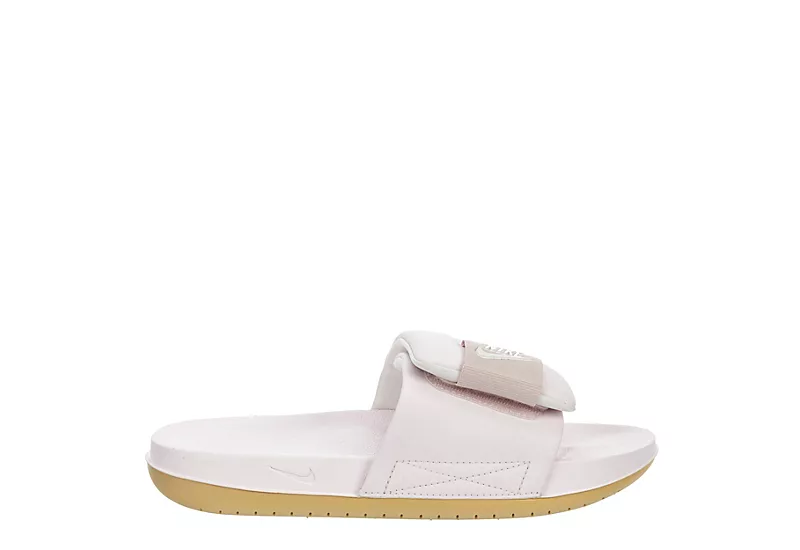 Nike Womens Off Court Adjust Slide Sandal - Pale Pink - Image 2