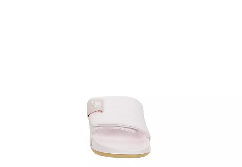 Nike Womens Off Court Adjust Slide Sandal - Pale Pink - Image 3