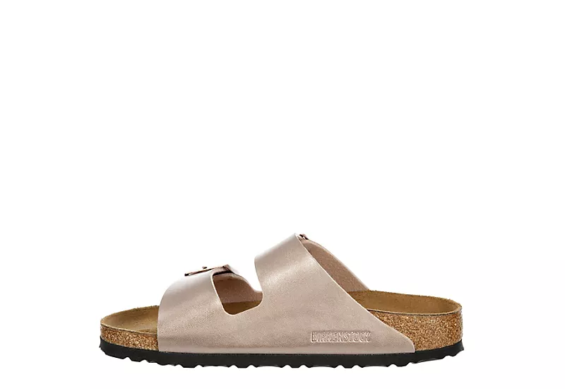 Birkenstock Womens Arizona Footbed Sandal - Rose Gold - Image 4