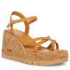 Madden Girl Womens Vaultt C - Cork Sandal - Tan