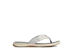 Sperry Womens Parotfish Flip Flop Sandal - Grey