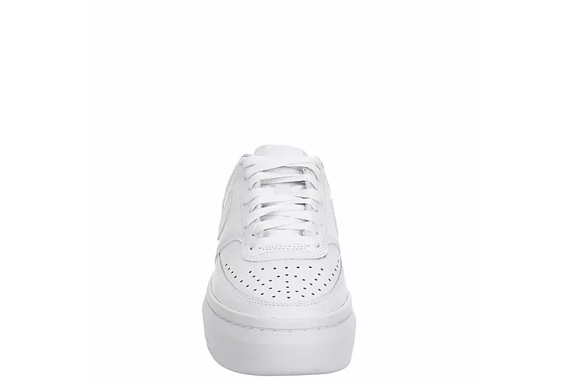 Nike Womens Court Vision Alta Sneaker - White - Image 3