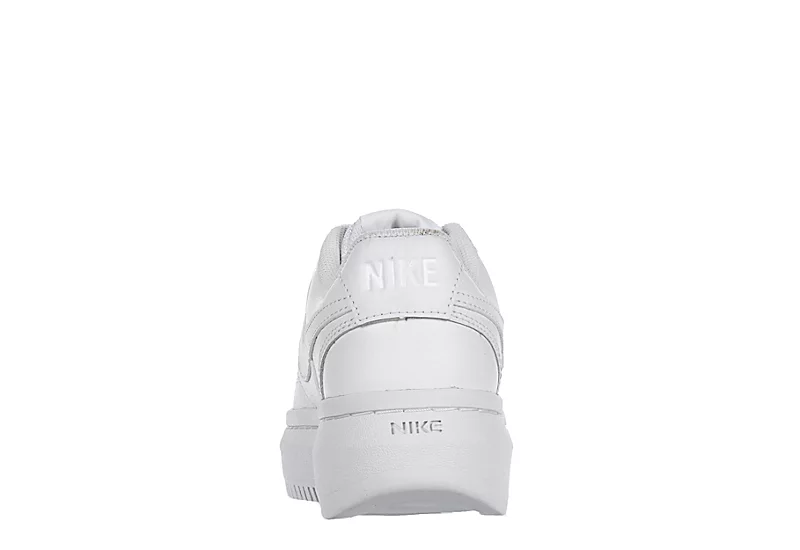 Nike Womens Court Vision Alta Sneaker - White - Image 5