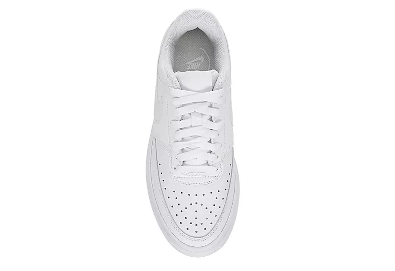 Nike Womens Court Vision Alta Sneaker - White - Image 6