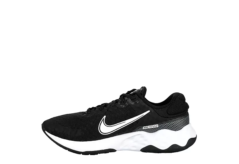 Nike Womens Renew Ride 3 Running Shoe - Black - Image 4