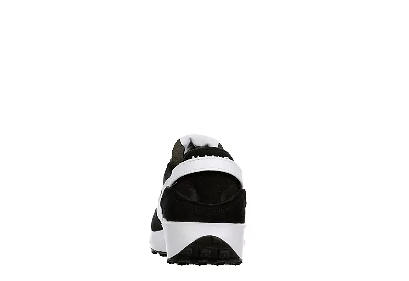 Nike Womens Waffle Debut Sneaker - Black - Image 5