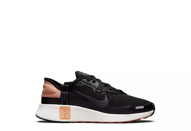Nike Womens Reposto Sneaker - Black - Image 2