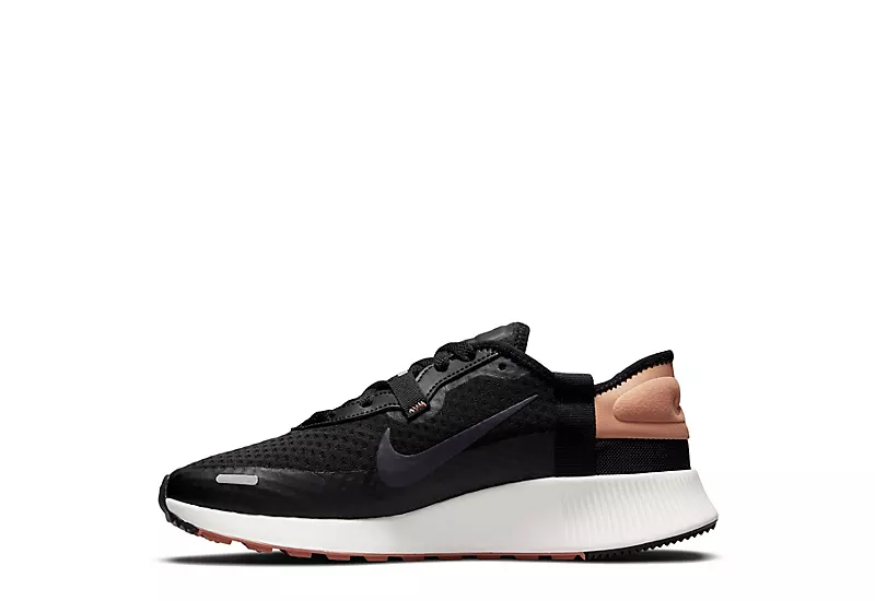Nike Womens Reposto Sneaker - Black - Image 3