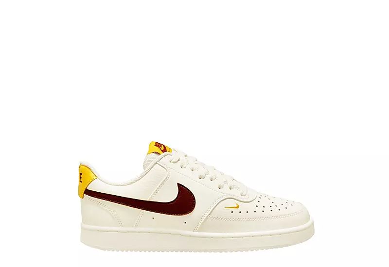 Nike Womens Court Vision Low Sneaker - Bone - Image 2