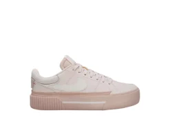 Nike Womens Court Legacy Lift Sneaker - Pale Pink