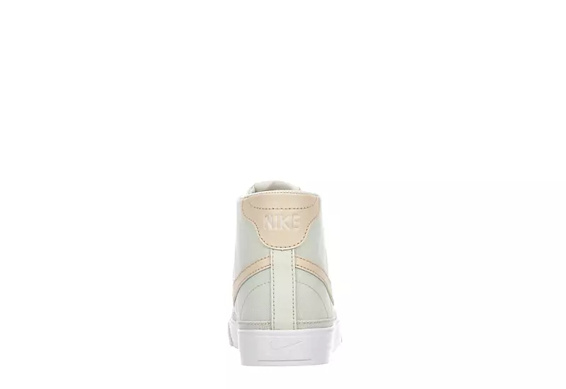 Nike Womens Court Legacy Mid Sneaker - Bone - Image 5