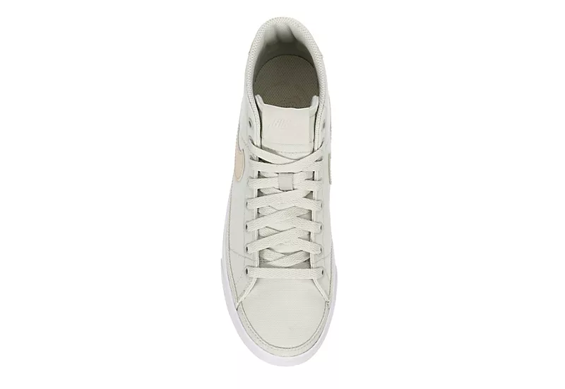 Nike Womens Court Legacy Mid Sneaker - Bone - Image 6