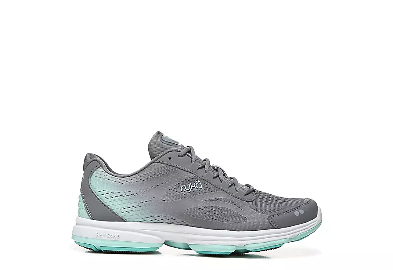 Ryka Womens Devotion Plus 2 Walking Shoe - Grey - Image 2